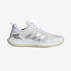 ADIDAS Dámska tenisová obuv Defiant Speed na antuku bielo-strieborná 38