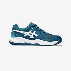 ASICS Detská tenisová obuv Gel Dedicate 8 GS na rôzne povrchy modrá 37