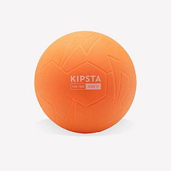 KIPSTA Lopta pre začiatočníkov na hádzanú H100 Soft veľkosť 0 PVC oranžová oranžová