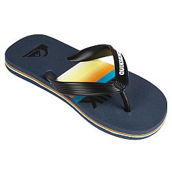 QUIKSILVER Chlapčenské žabky Molokai Stripes Slab modré 30