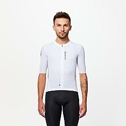 VAN RYSEL Unisex letný cyklistický dres Racer 2 s krátkym rukávom biely L