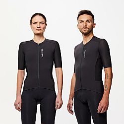 VAN RYSEL Unisex letný cyklistický dres Racer 2 s krátkym rukávom čierna XL