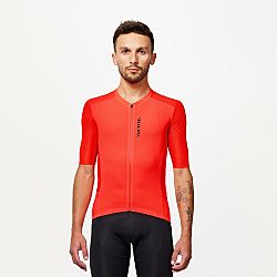 VAN RYSEL Unisex letný cyklistický dres Racer 2 s krátkym rukávom ružová 2XL