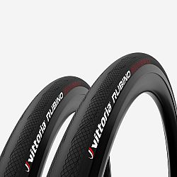 VITTORIA Súprava 2 cestných plášťov Rubino IV 700×28 Tubeless Ready čierne