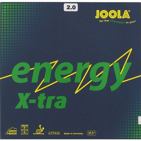 JOOLA Poťah Energy X-tra na stolnotenisovú pálku max červený