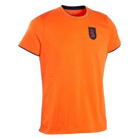 KIPSTA Futbalový dres FF100 Holandsko 2024 oranžová M