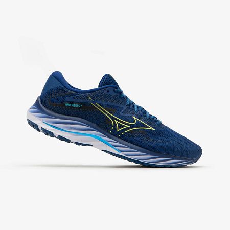 MIZUNO Pánska bežecká obuv Wave Rider 27 modrá 40