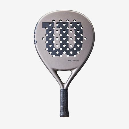 WILSON Padelová raketa Carbon Force šedá